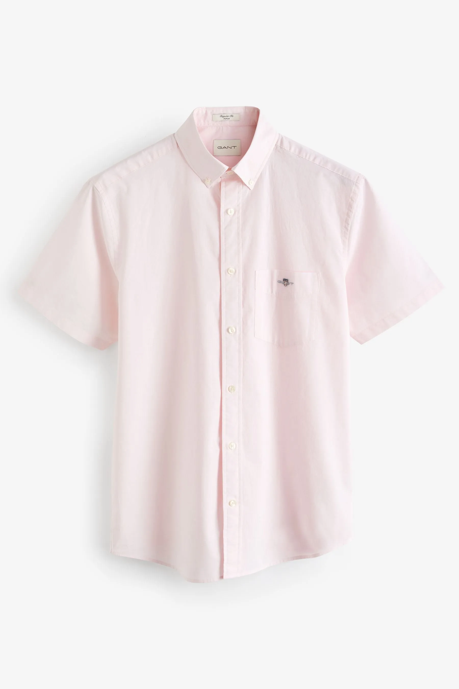 GANT regular  - Fit Popeline Maniche corte  100% Cotone Camicia    